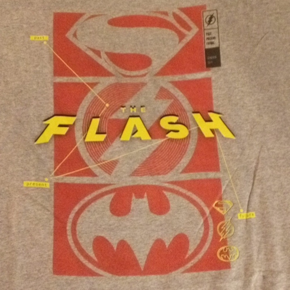 NEW FLASH T-SHIRT MENS SIZE 3-XL